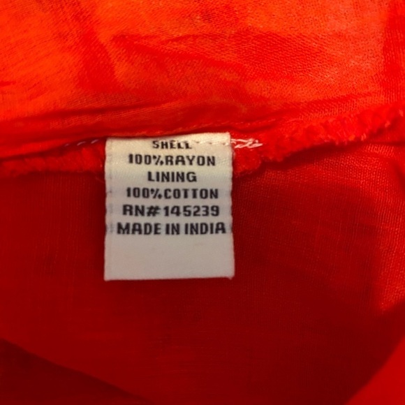 Sim & Sam Women Red Tropical Floral Strapless Midi Maxi Womens Size Medium Dress - Picture 6 of 7